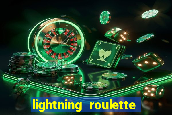 lightning roulette como jogar